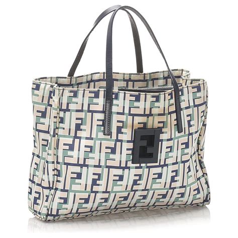 Fendi: White Multi